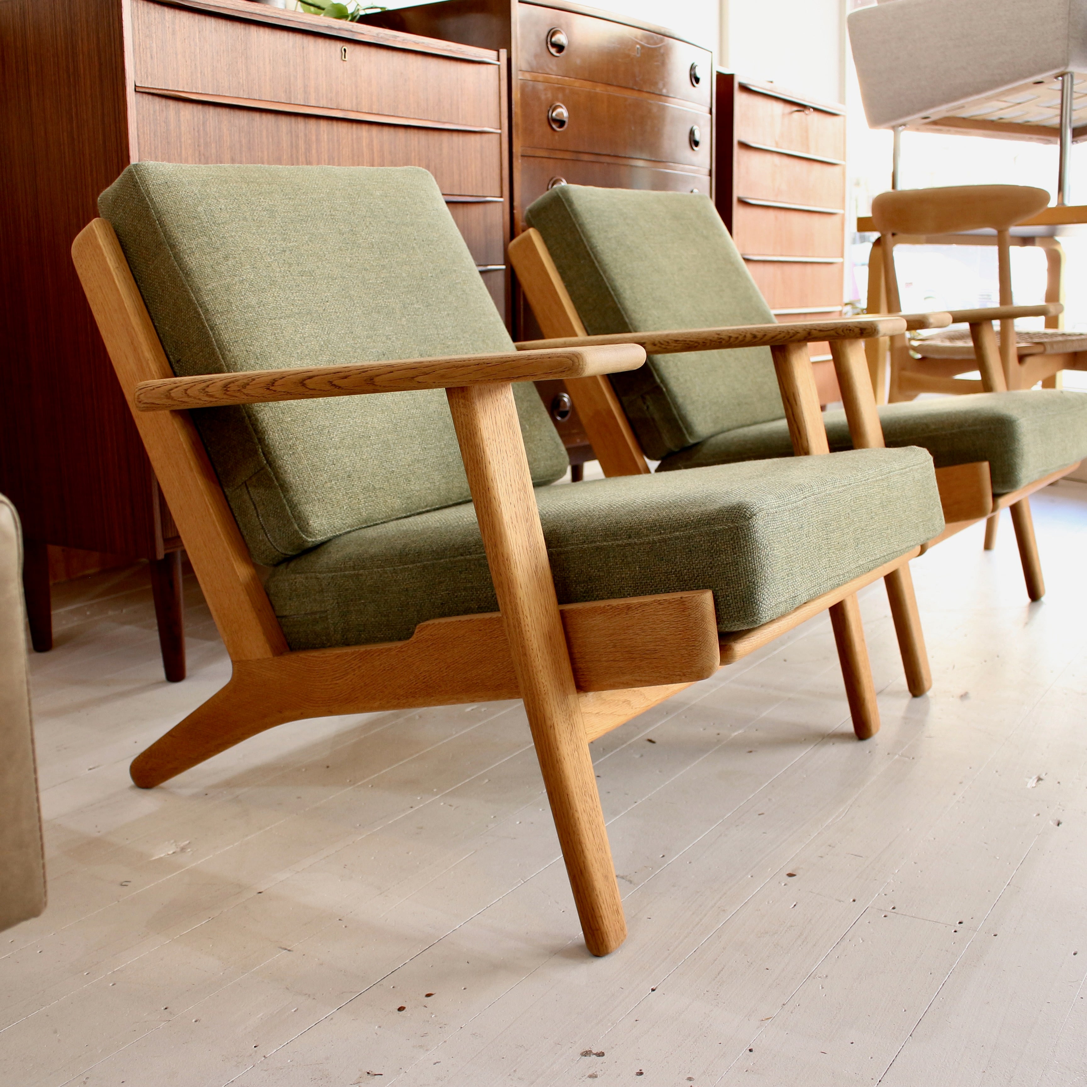 Hans wegner store plank armchair