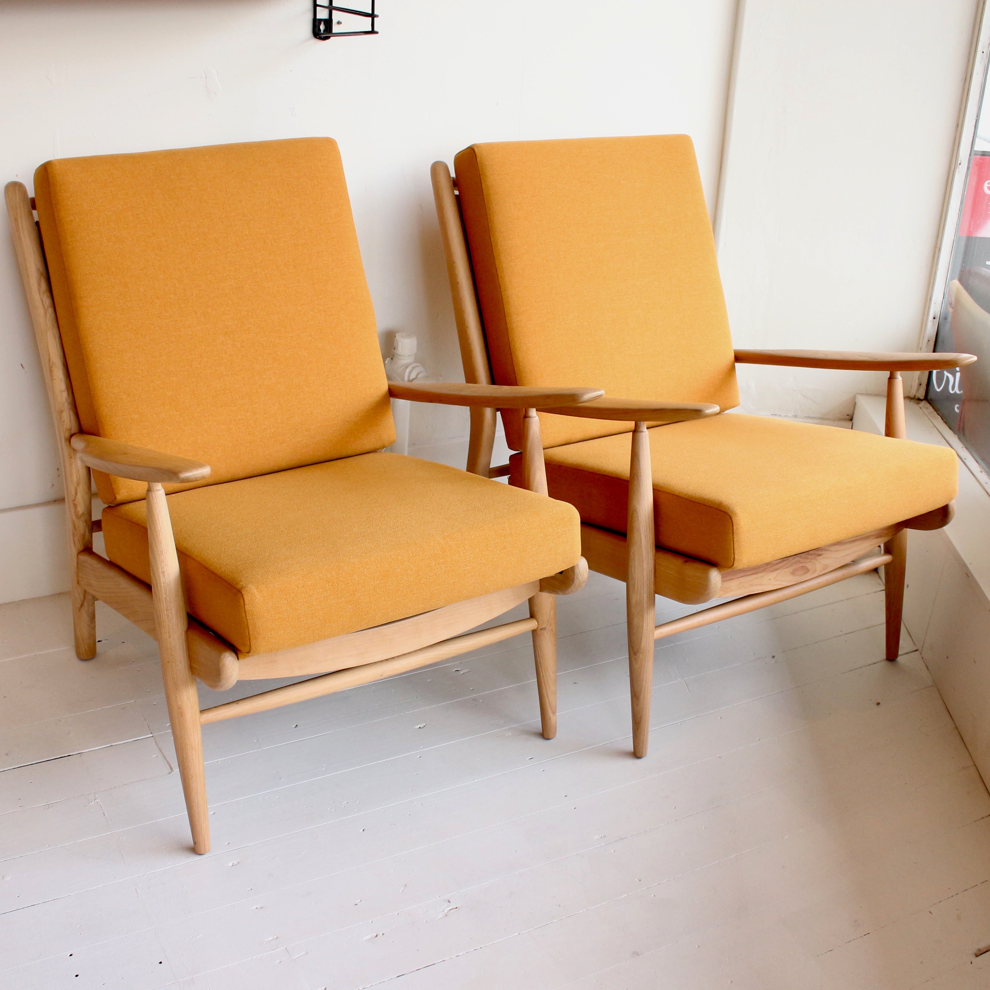 Scandart mid century armchairs Juliet s Balcony